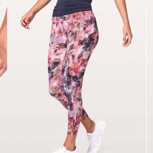 Lululemon Fast & Free 7/8 Tight II *Nulux 25" Sz 8